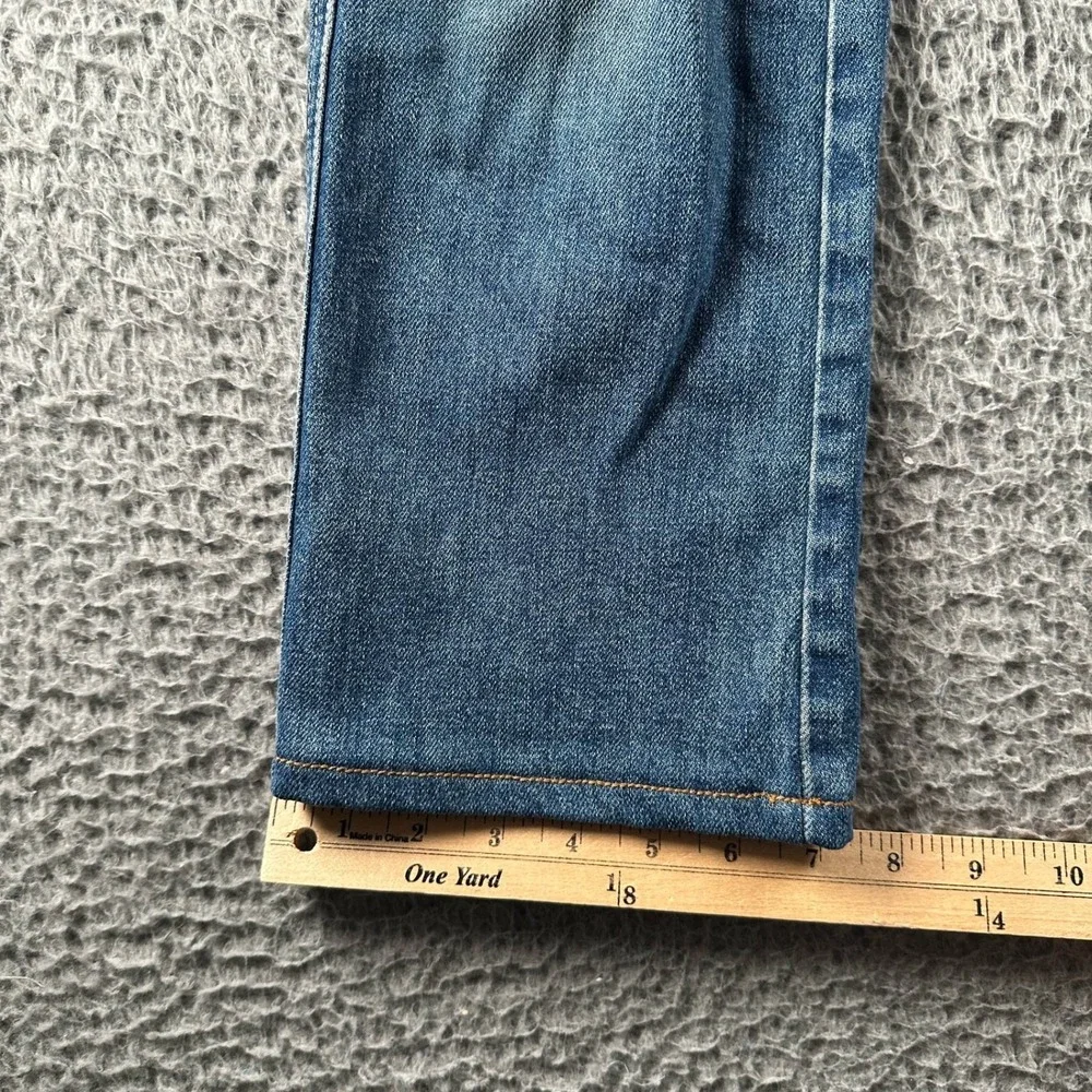 Mother Superior Jeans Womens 26 High Waisted Smokin Double Ankle‎ Blue - Picture 10 of 15